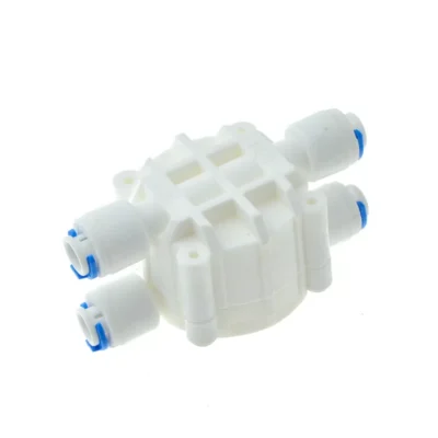 Vanne 4 voies pour stopper l'arrivée d'eau de votre osmoseur