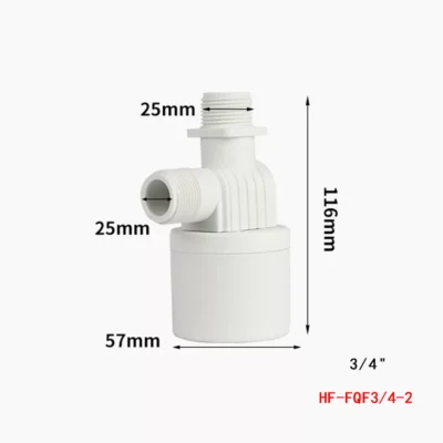 Vanne de niveau d'eau automatique