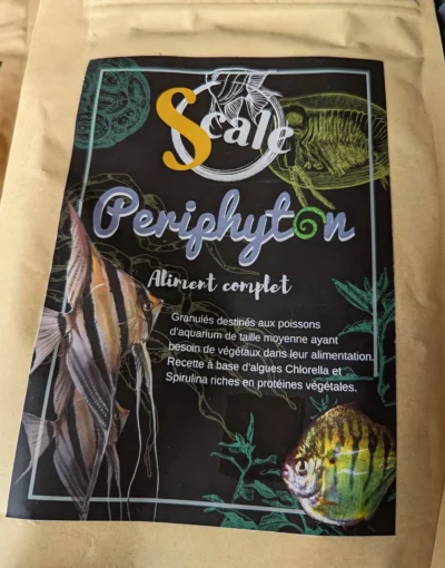 Nourriture-poisson-Scale-Periphyton Nourriture granulés Discus Scale Périphyton et pour autres poissons