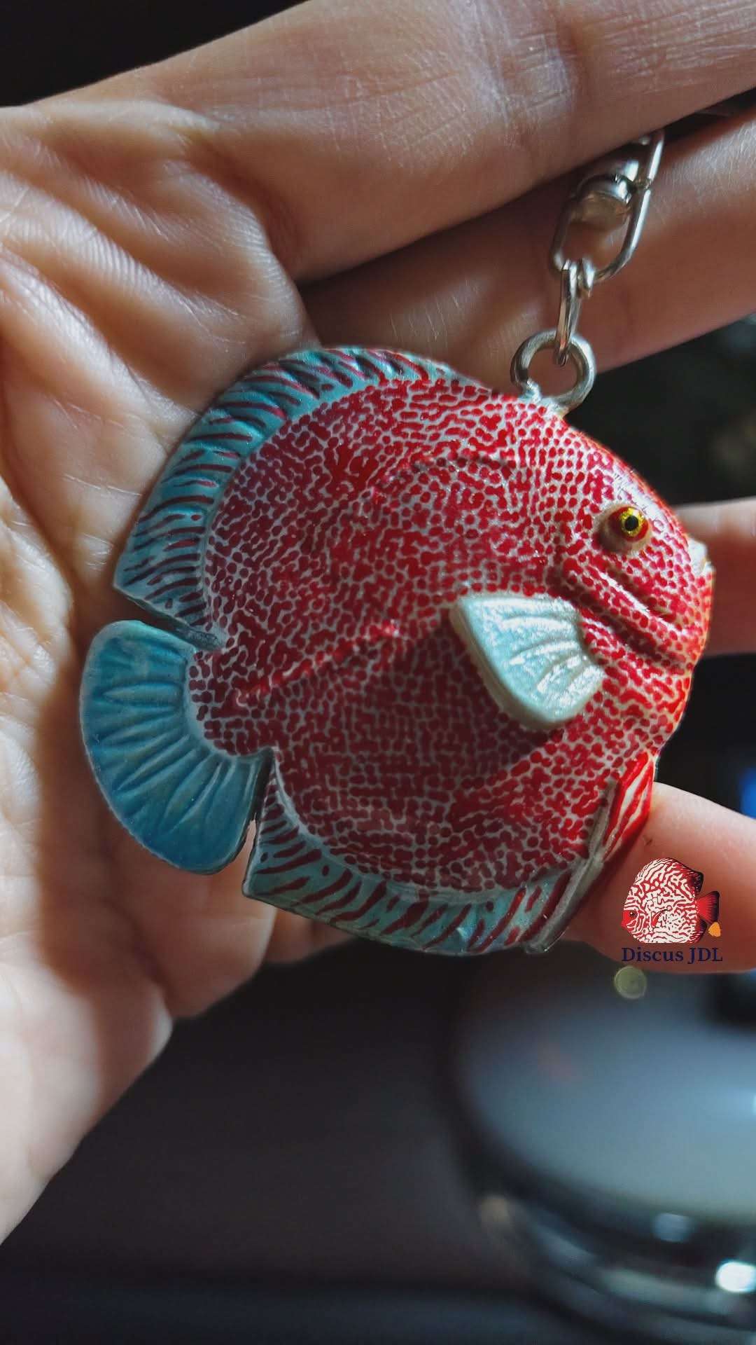 Porte clés Discus Red Super Panthera
