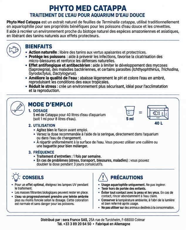 Concentré de Catappa par Sera