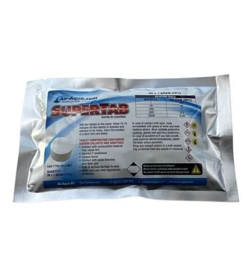 SuperTab-Epuration-aquarium-desinfectant SuperTab désinfectant aquarium