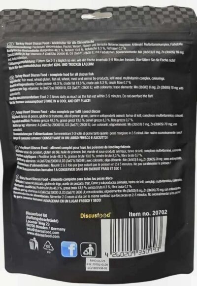 Discusfood Turkey heart notice