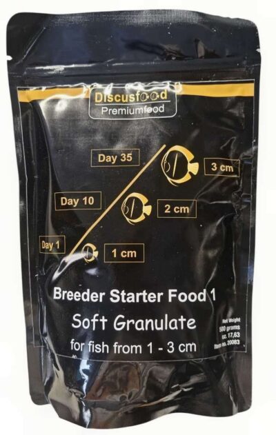 Discusfood-breeder-Starter-Food-1-soft-granulate-1-3cm Discusfood starter 1 de 1 à 3cm 500gr