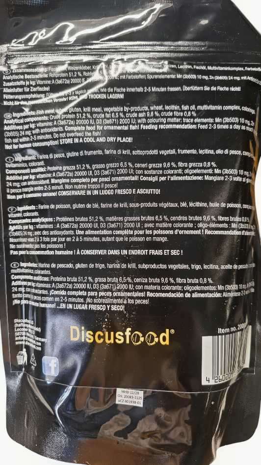 Discusfood starter 1 de 1 à 3cm 500gr