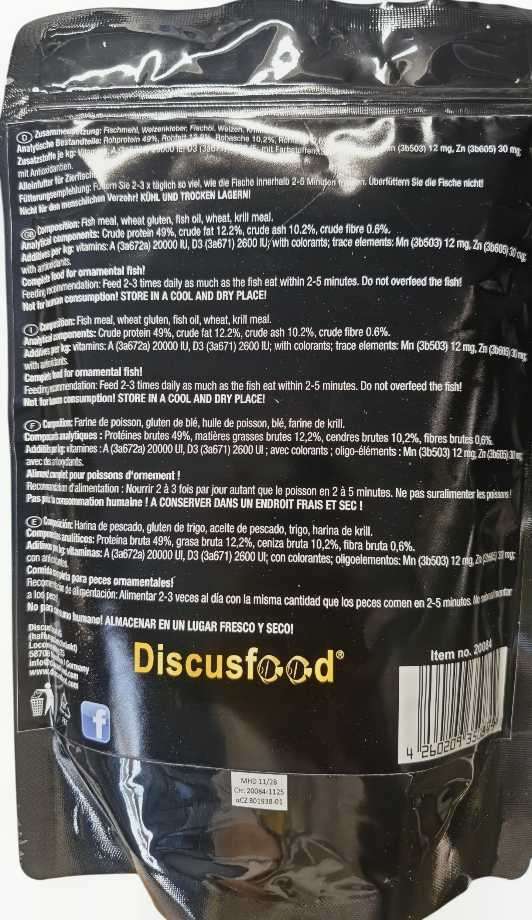 Discusfood starter 2 de 3 à 8cm 500gr