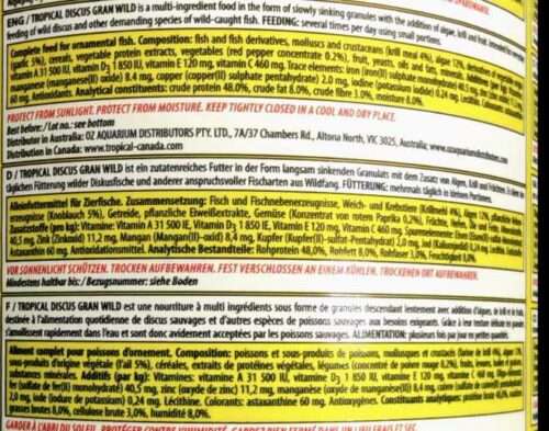 Tropica Discus Food